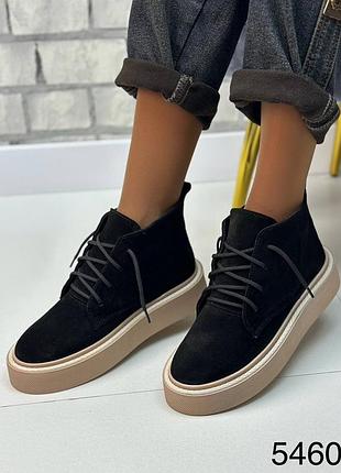 Натуральная кожа замша все размеры ботинки