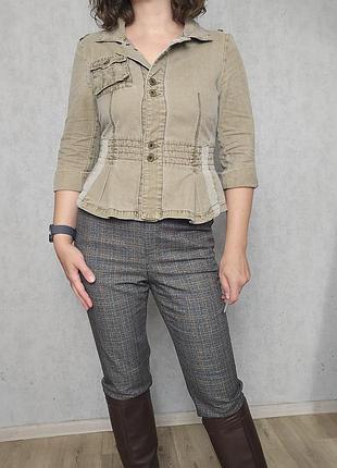 Короткий джинсовий жакет від max&co (maxmara)