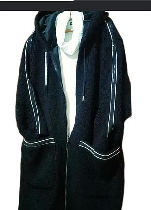 Бедра150-180см
бараш теди
оверсайз
кардиган/ пальто