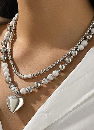 Намисто з сердечком