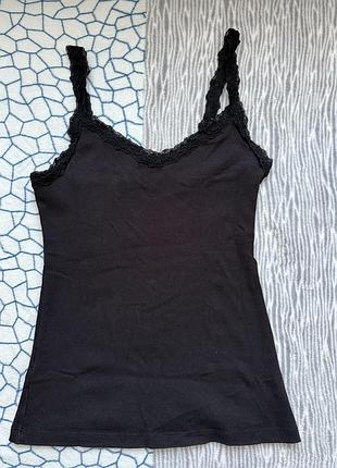 Чорна майка mango