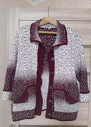 Женская кофта на пуговицах (жакет)