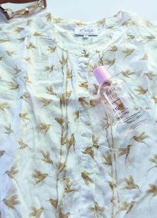 Хлопковый топ блузка рубашка оверсайз блуза billy's couture англия бренд оригинал