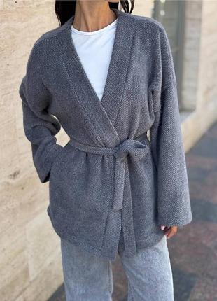 Кардиган на запах