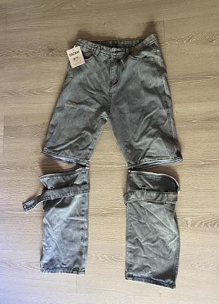 Джинси трансформер шорти