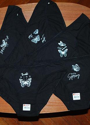 Набор 5 шт трусики слипы ххл донела donella бабочки