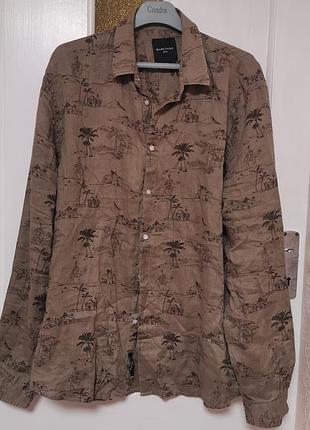 Guess сорочка льон