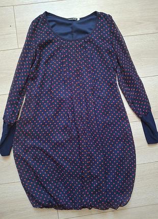 Шифоновое платье женский