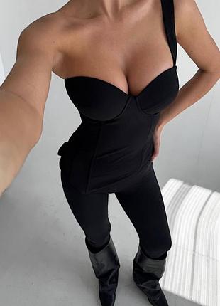 Корсет з пушапом