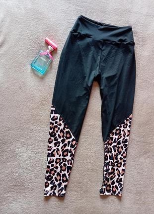 Эластичные спортивные лосины