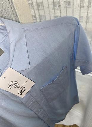 Сорочка з льону на хлопчика