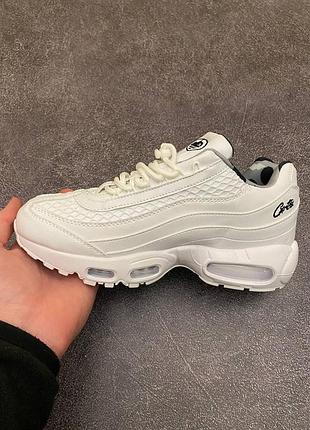 Corteiz x nike air max 95 sp rules the world white