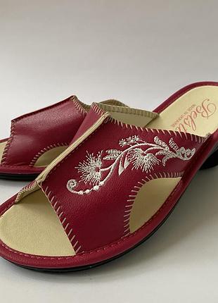 Новые женские шлепанцы белста розовые 37 размер искусственная кожа нові жіночі шльопанці тапки тапочки капці рожеві