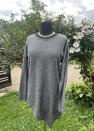 Асиметрична кофта maddison вовна кашемір