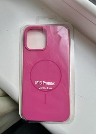 Чохол на iphone 13 pro max з magsafe / pink