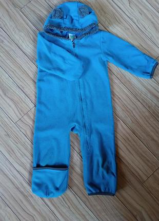 Флисовый комбинезон осень 18-24 месяца