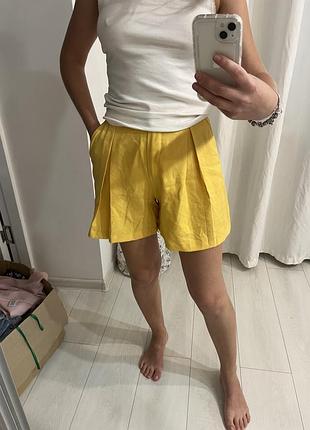 Шорти лляні