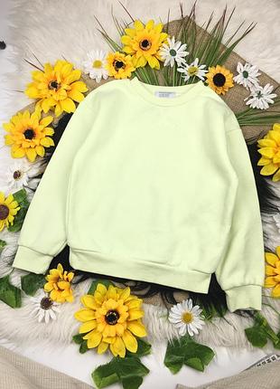 Салатовий світшот на 4-5 років