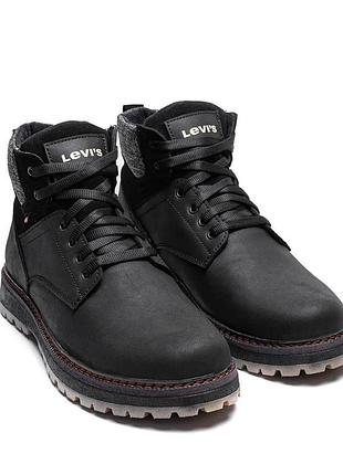 Зимові черевики натуральна шкіра