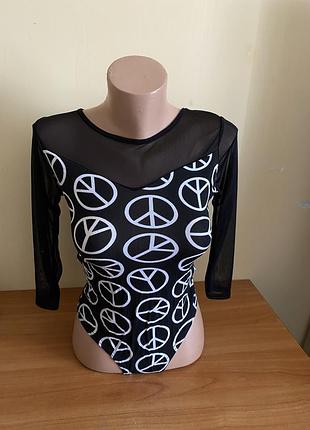 Боді бодік жіночий сітка