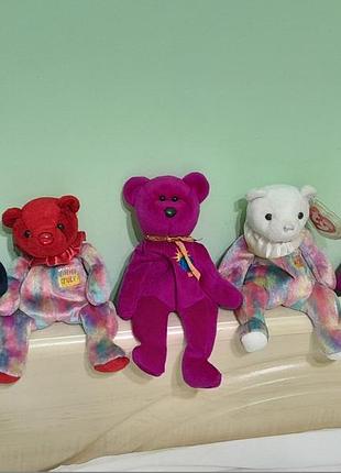 Ведмедики місяці - ty 2001 р. -   ,jule,april, 2000- 20 см .