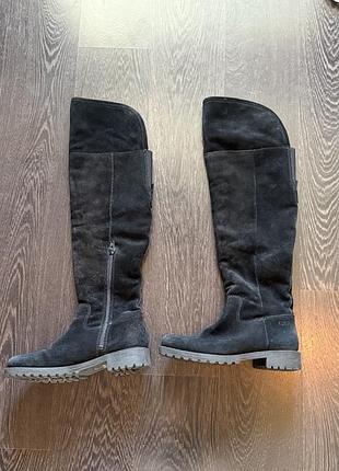 Жіночі зимові замшеві чоботи goergo, натуральна замша, розмір 37