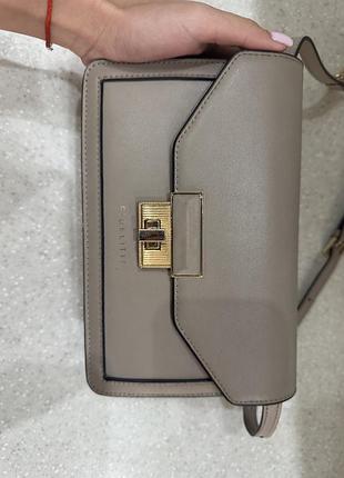 Сумка жіноча бежева