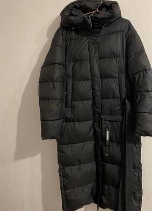 Зимове пальто ,довгий пуховик
