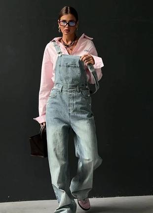Комбинезон джинсовий жіночий