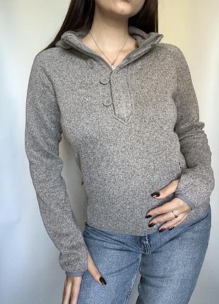 Флісова кофта з капюшоном худі the north face