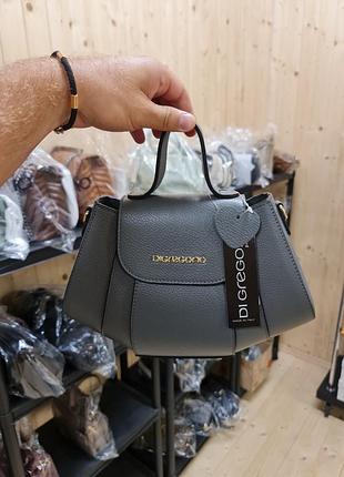 Сумочка сумка фирмы di gregorio италия кожа🇮🇹