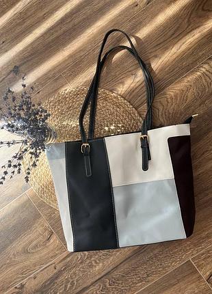 Сумка з довгими ручками шопер