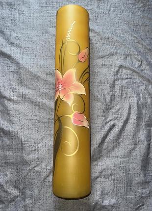 Шикарна ваза для квітів hand made