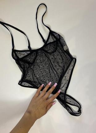 Вишуканий боді в сіточку