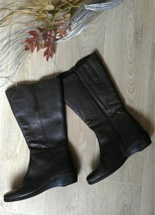 Демісезонні чоботи, натуральна шкіра розмір 38.5-39