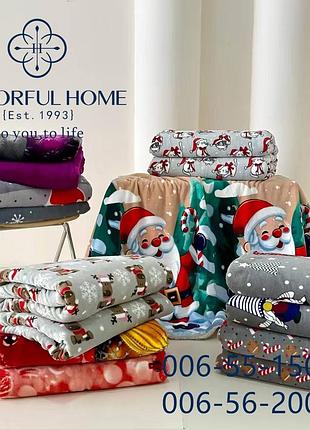 Новогодний плед на овчине 🤯❤️‍🔥❤️‍🔥