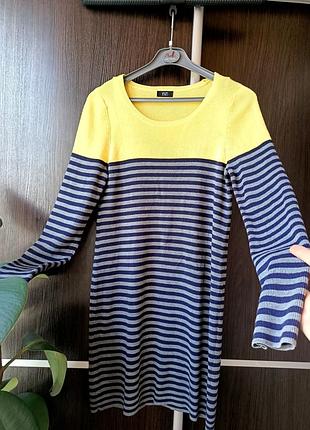 Плаття в полоску сукня нова трикотажна акрил ,акріл сукня нова