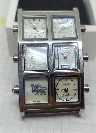 Годинник наручний icelink ambassador 5 time zone. все на ходу.