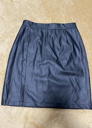 Шкіряна юбка
