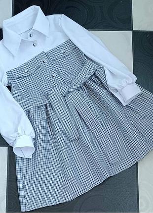 Платье для девочки в школу