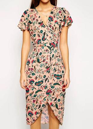Распродажа платье love миди на запах