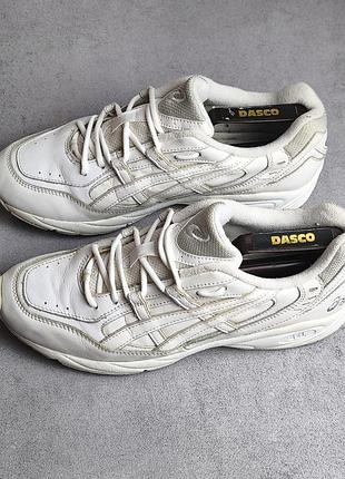 Винтажные кроссовки asics, белые, 42 размер