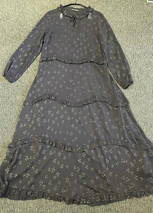 Романтичное оригинальное прозрачное платье