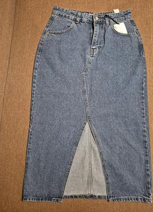 Юбка джинсовая