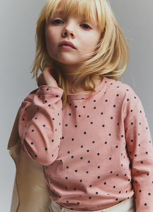 Брендовый трикотажный реглан кофта свитшот для девочки h&m сша