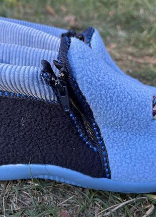 Чобітки флісові на застібці на боці  ом 34 по устілці 21 см , підошва прорезинена