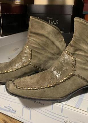 Ботинки шкіра