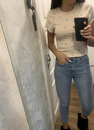 Футболка в рубчик