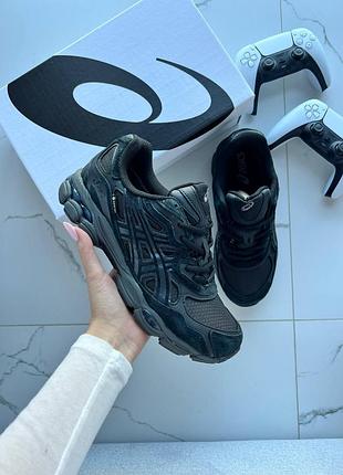 Кроссовки asics gel-nyc triple black gore-tex
