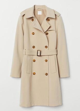 Тренч бежевий